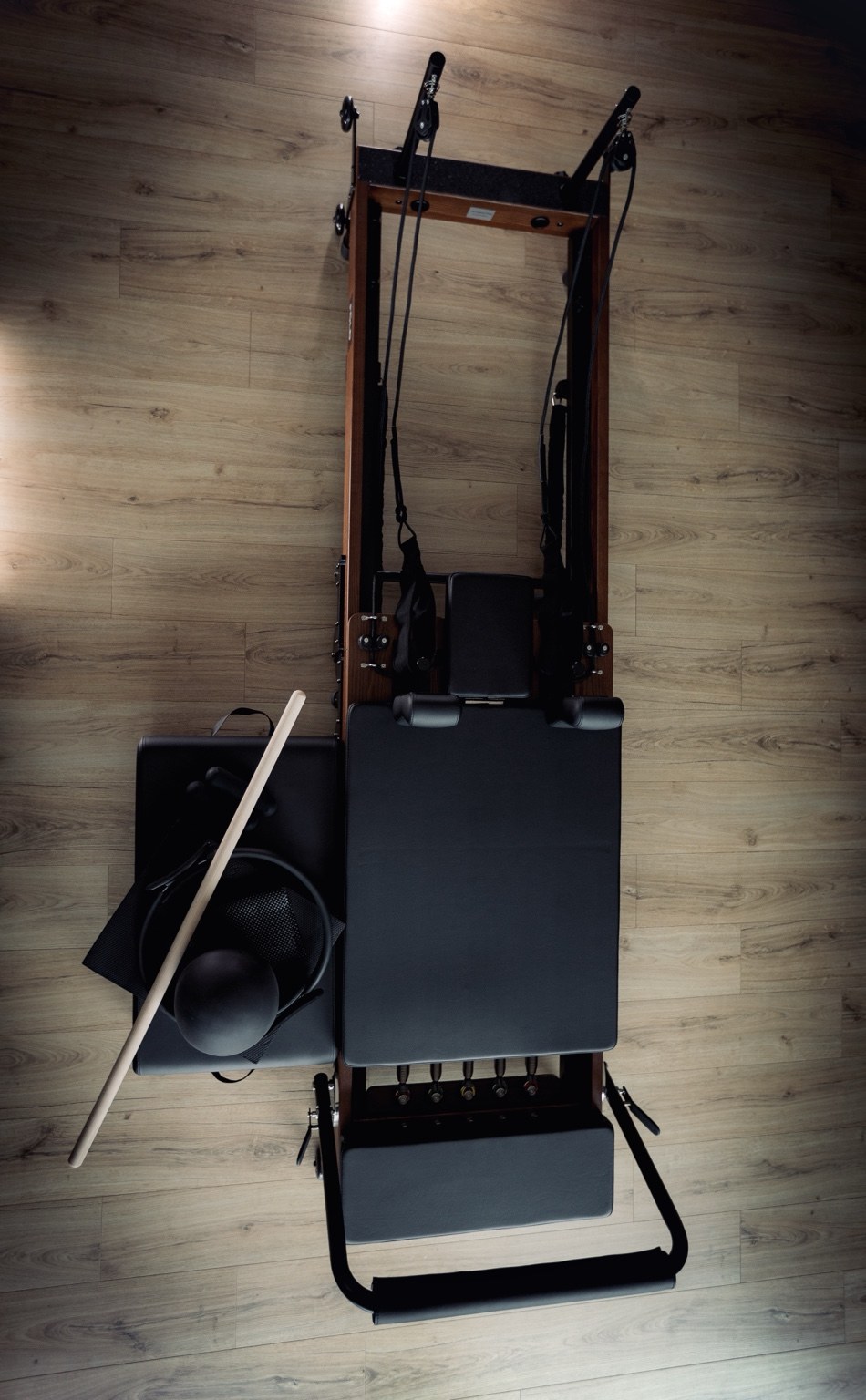 Overhead view of the MÖKA reformer